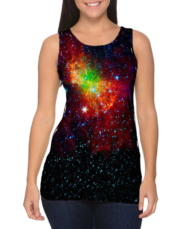 Wool-Blend Vests for Timeless Fashion-Space Galaxy Dumbell Nebula