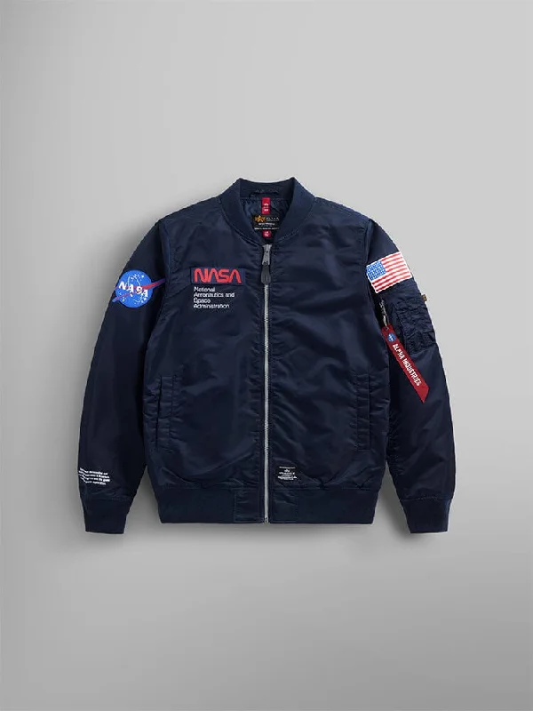 Parka Jackets for Extreme Cold-L-2B NASA GEN II BOMBER JACKET