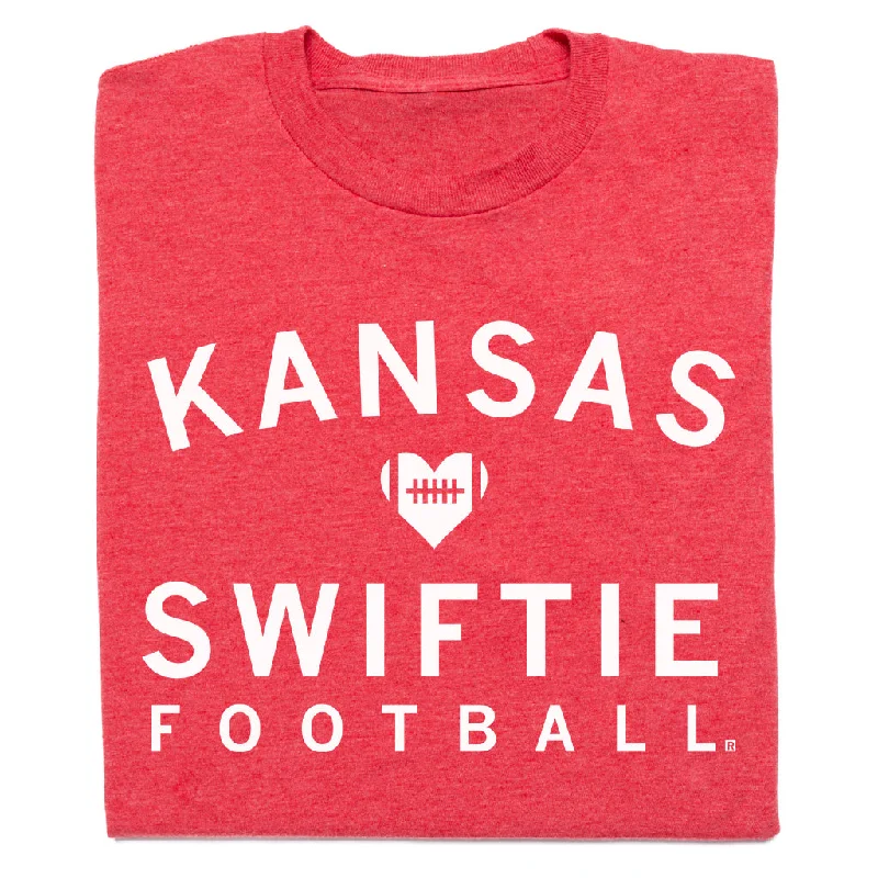 Graphic Design T-Shirt for Artistic Expression-Kansas Swiftie Football