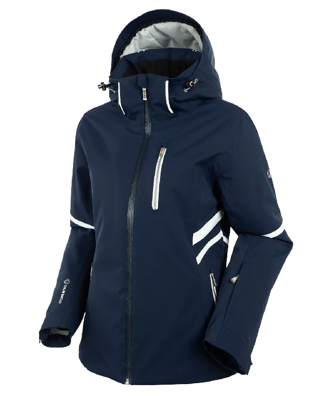 Casual Jackets for Everyday Wear-Women's Suzie Waterproof Stretch Jacket with Removable Hood