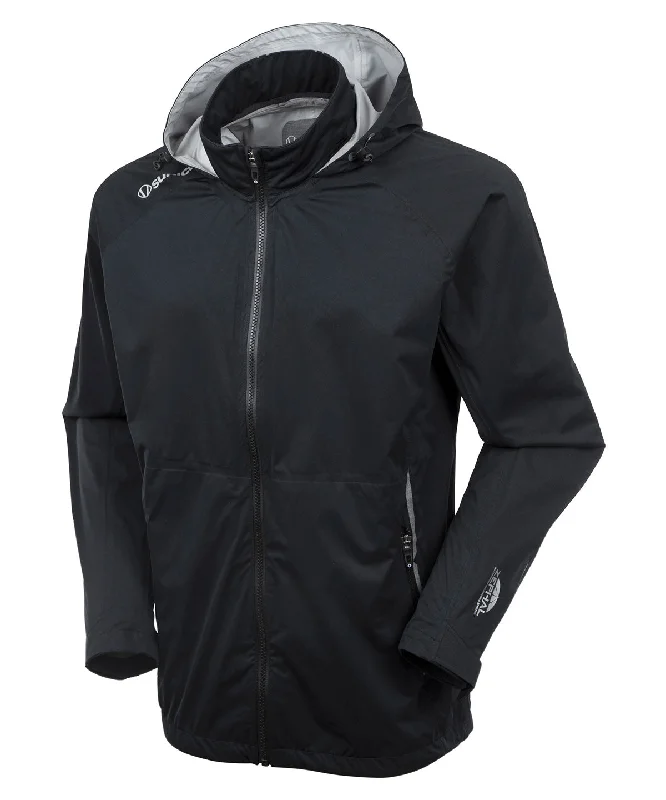 Winter Jackets for Snowy Conditions-Men's Joe Zephal Flextech Waterproof Rain Jacket with Packable Hood