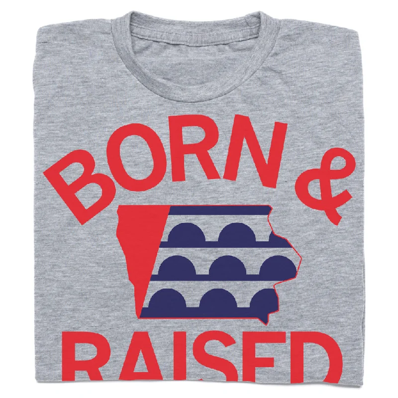 Creative T-Shirt for Personal Statement-Des Moines Born & Raised IA Outline