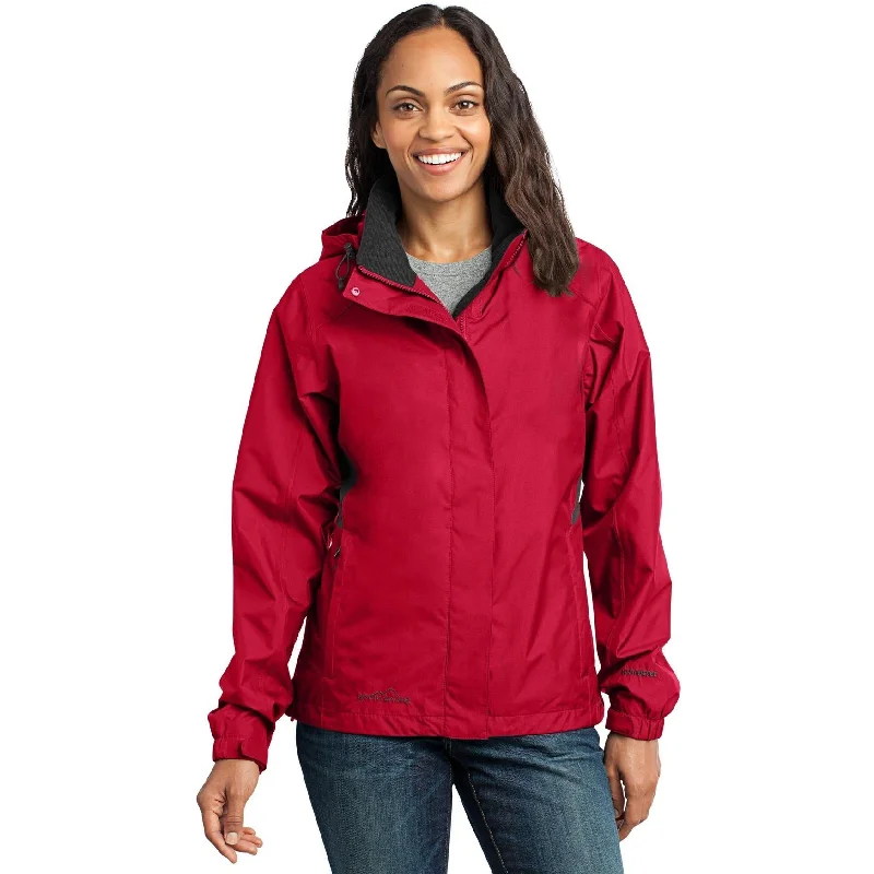 Designer Bomber Jackets for Stylish Looks-CLOSEOUT - Eddie Bauer Ladies Rain Jacket