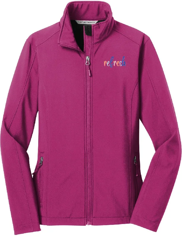 Customizable Jackets for Teamwear-Port Authority Ladies Core Soft Shell Jacket