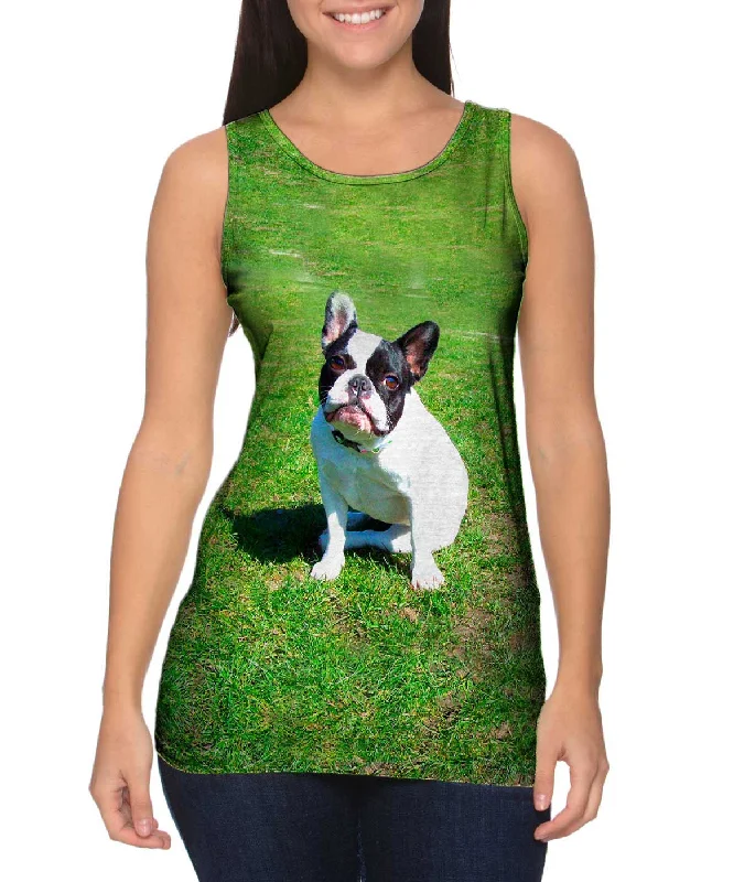 Designer Vests for Formal Attire-Sophisticated French Bulldog