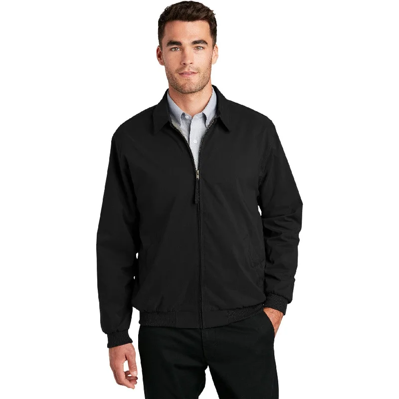 Athletic Jackets for Sports and Fitness-CLOSEOUT - Port Authority Casual Microfiber Jacket