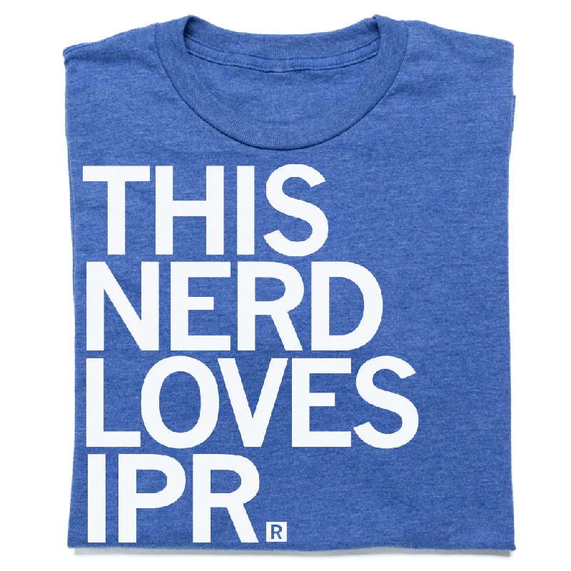 Slim Fit T-Shirt for a Sleek Look-This Nerd Loves IPR