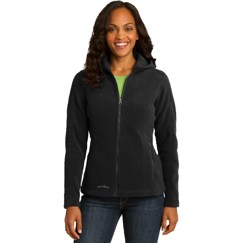 Stylish Zip-Up Jackets for Everyday Wear-CLOSEOUT - Eddie Bauer Ladies Hooded Full-Zip Fleece Jacket