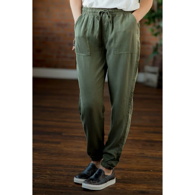 Zippered Pants for Versatility and Convenience-High Waisted Joggers