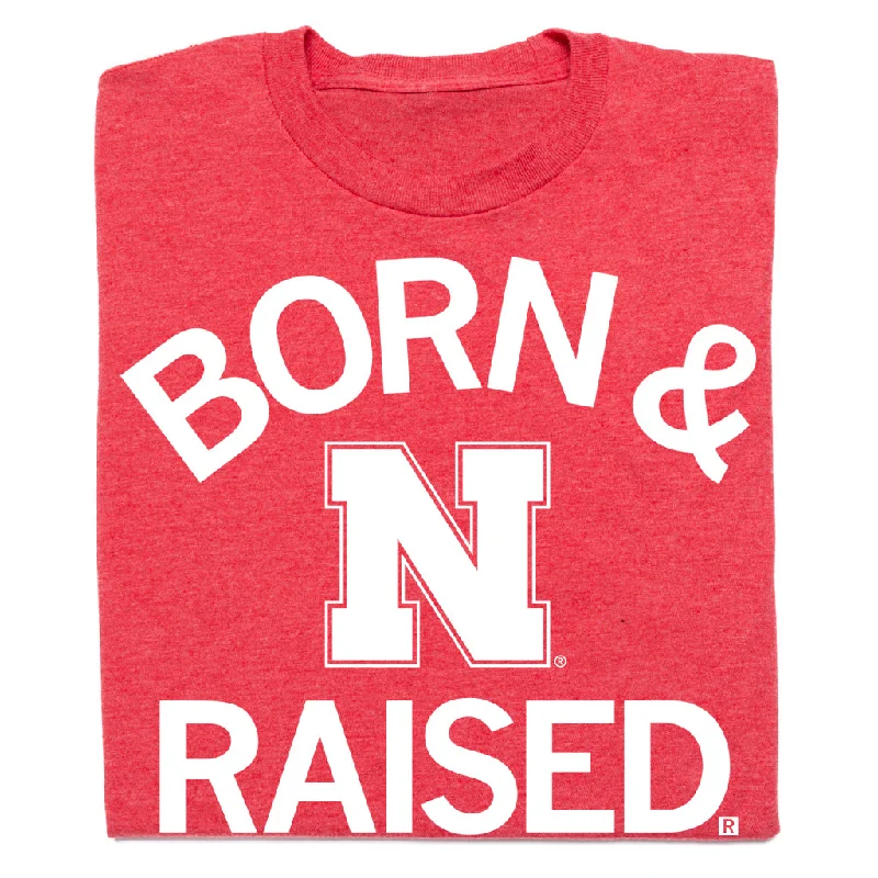 Soft Organic Cotton T-Shirt for Eco-Friendly Fashion-NE Born & Raised Logo