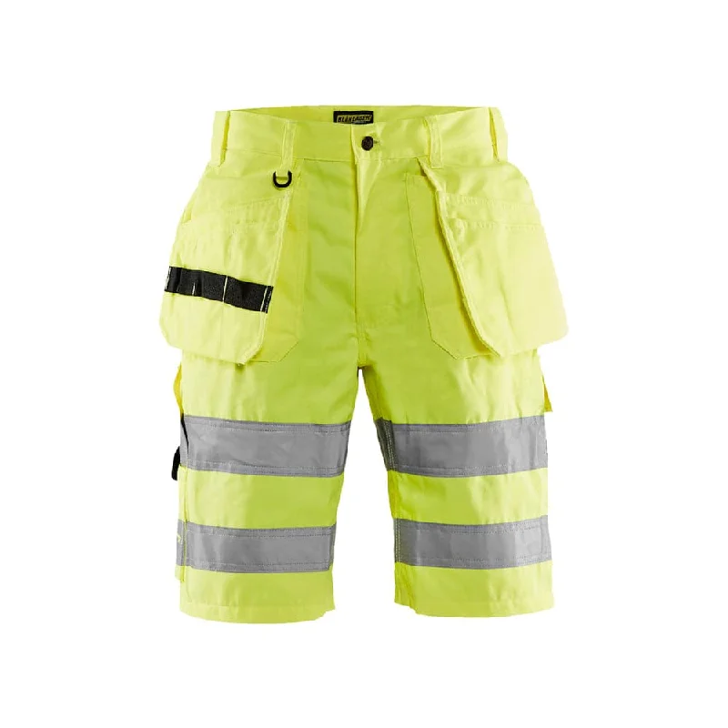 Breathable Running Shorts for Active Days-Blaklader 1535 Hi-Vis Holster Pocket Shorts