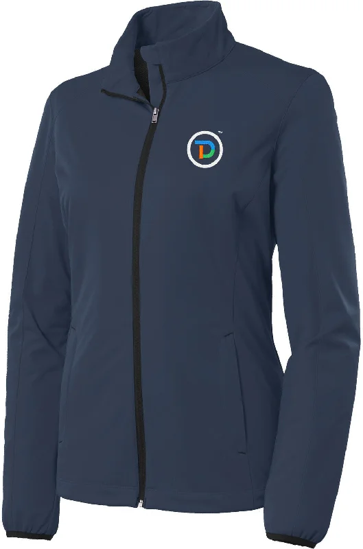 Heavy Duty Jackets for Tough Jobs-Port Authority Ladies Active Lightweight Soft Shell Jacket