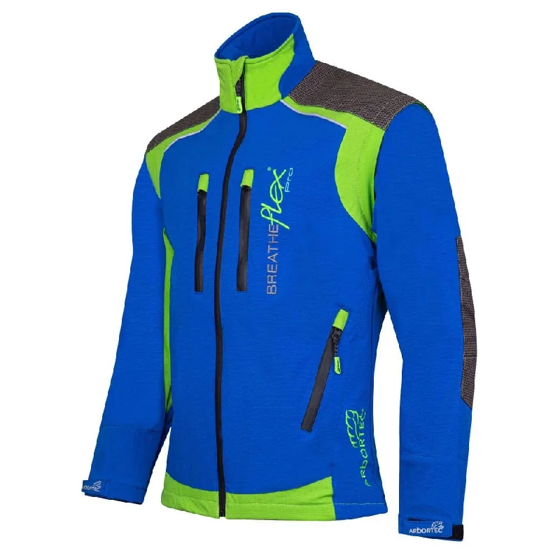 Customizable Jackets for Teamwear-Breatheflex Pro Work Jacket - Blue