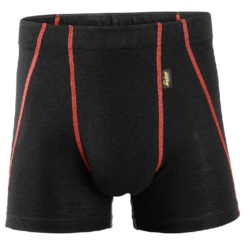 Fashionable Denim Shorts for Casual Looks-Snickers 9464 ProtecWork, Flame Retardant Arc Protection Wool Boxer Shorts