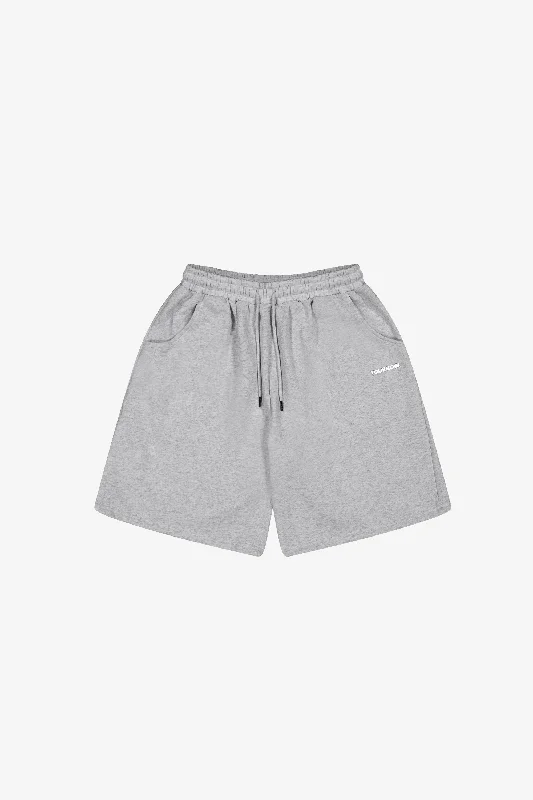 Slim Fit Shorts for a Sleek Look-BLOCK SHORTS | GREY