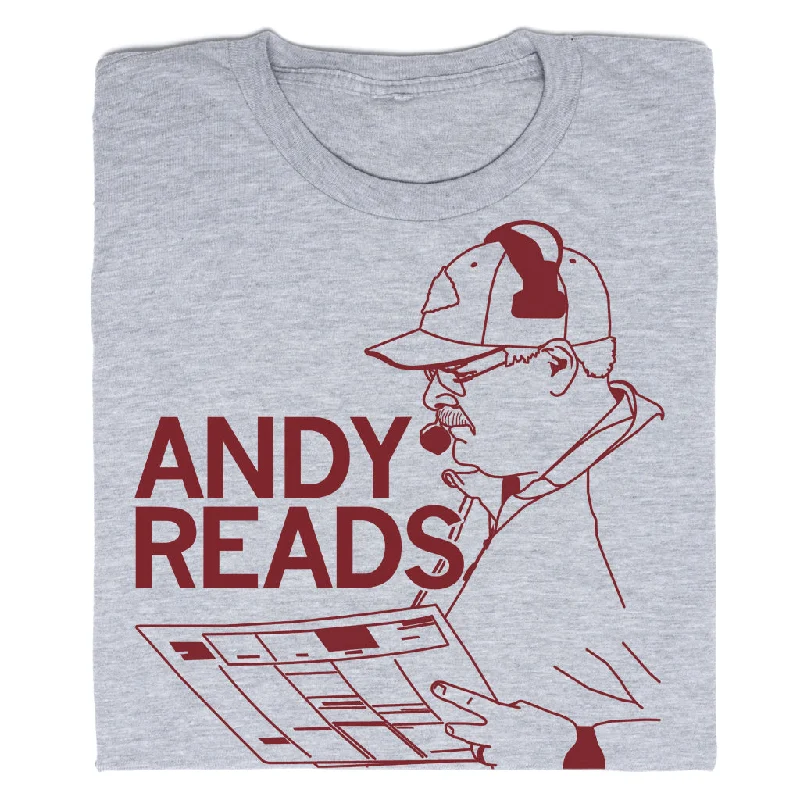 Soft Fabric T-Shirt for Comfortable Fit-Andy Reads