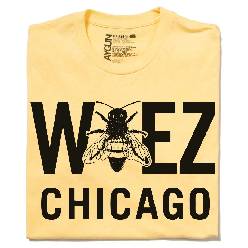 Colorful T-Shirt for Bright Styles-WBEZ Bee Logo