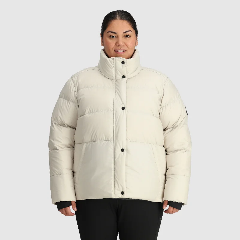 Winter Jackets for Snowy Conditions-Women's Coldfront Down Jacket-Plus