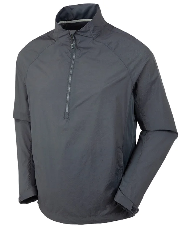 Insulated Jackets for Cold Weather Adventures-Men's Owen Packable Half-Zip Wind Jacket