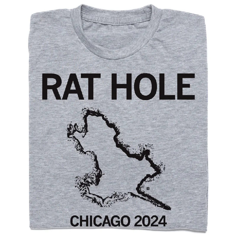 Printed T-Shirt for Bold Statements-Chicago Rat Hole