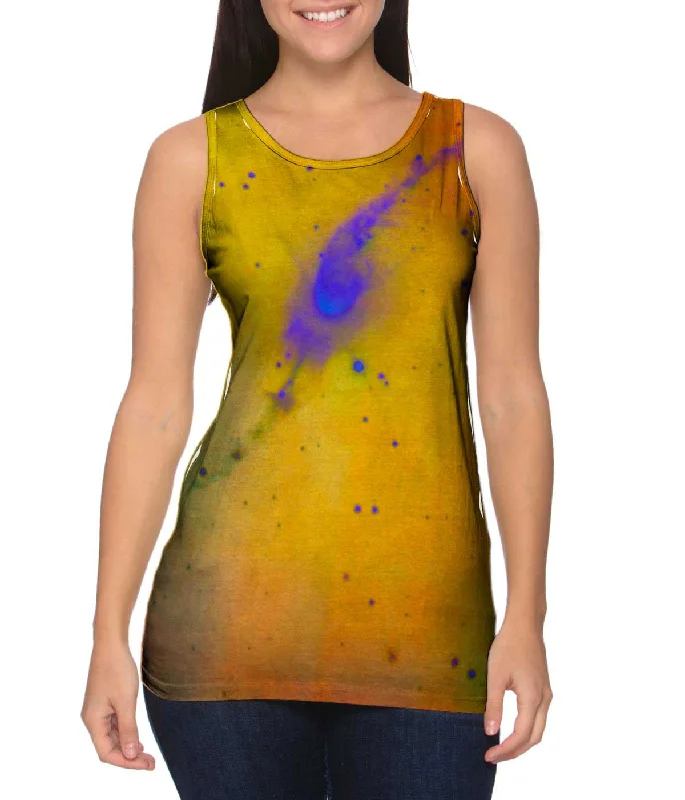 Water-Resistant Vests for Outdoor Protection-Space Galaxy Garden Sprinkler Nebula