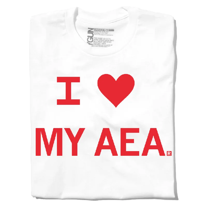 Custom T-Shirt for Personalized Designs-I Heart My AEA