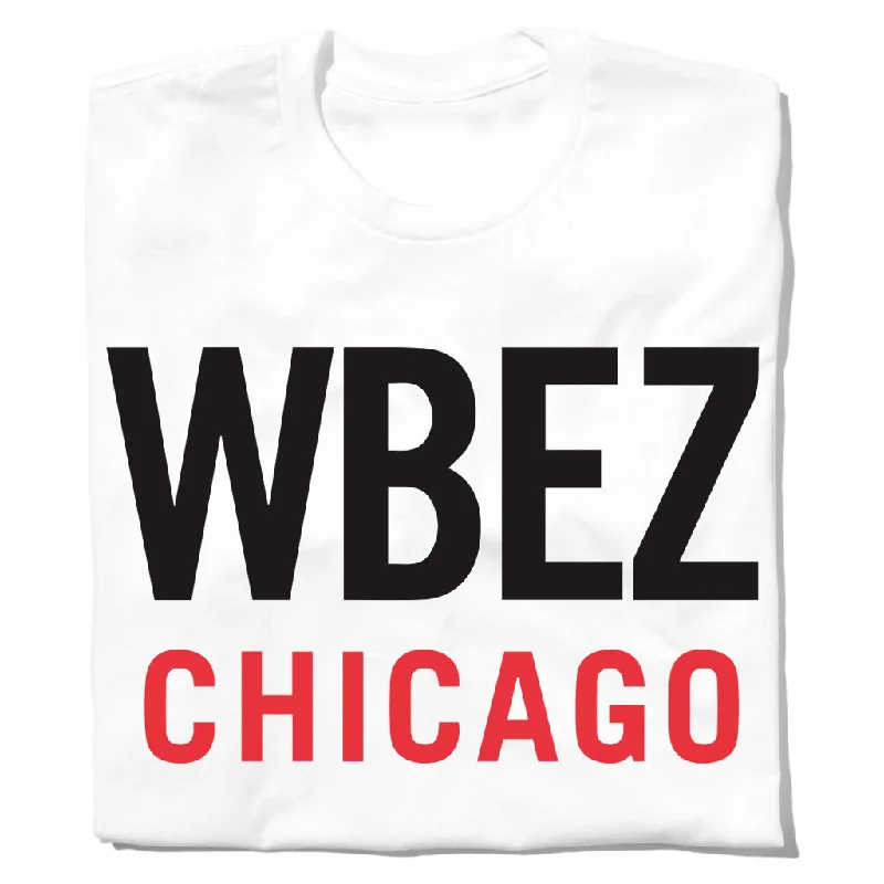 Designer T-Shirt for Fashion Lovers-WBEZ Text Logo