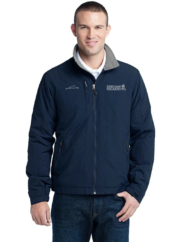 Casual Quilted Jackets for Comfort and Warmth-Eddie Bauer Fleece-Lined Jacket