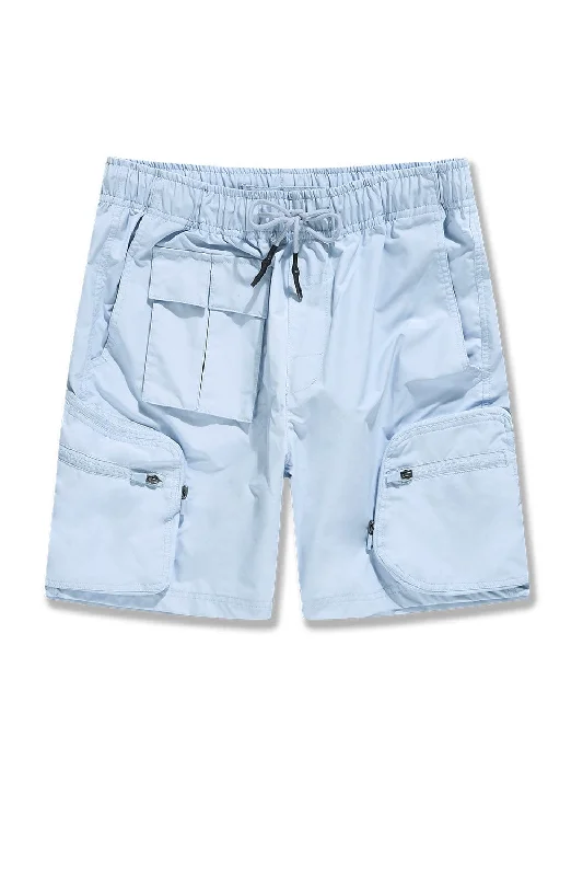 Slim Fit Cargo Shorts for a Trendy Look-Big Men's Retro Altitude Cargo Shorts (Name Your Price)