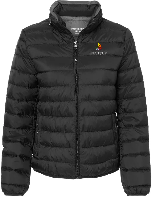 Fleece Jackets for Cozy Days-Weatherproof Ladies PillowPac Puffer Jacket