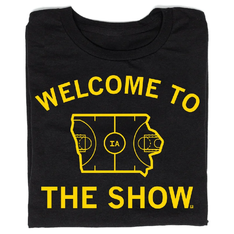 T-Shirt for Travel and Adventure-Iowa: Welcome to the Show