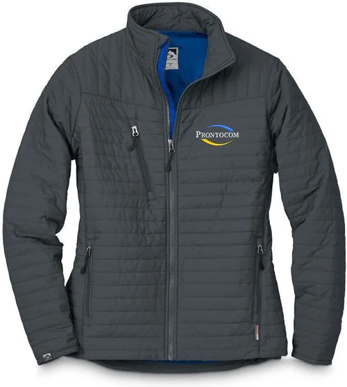 Hooded Jackets for Extra Comfort-Storm Creek Ladies Front Runner Eco-Insulated Quilted Jacket