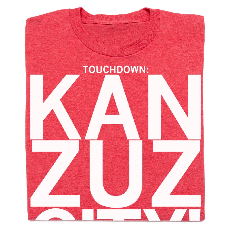 High-End T-Shirt for Luxury Fashion-Touchdown: Kan Zuz City!