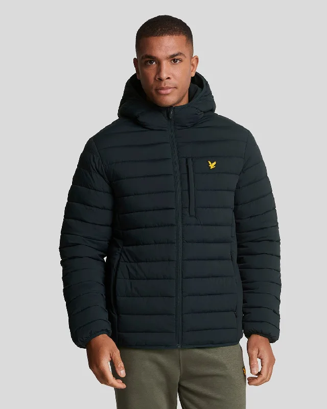 Casual Jackets for Everyday Wear-Sports Stretch Lightweight Quilted Jacket