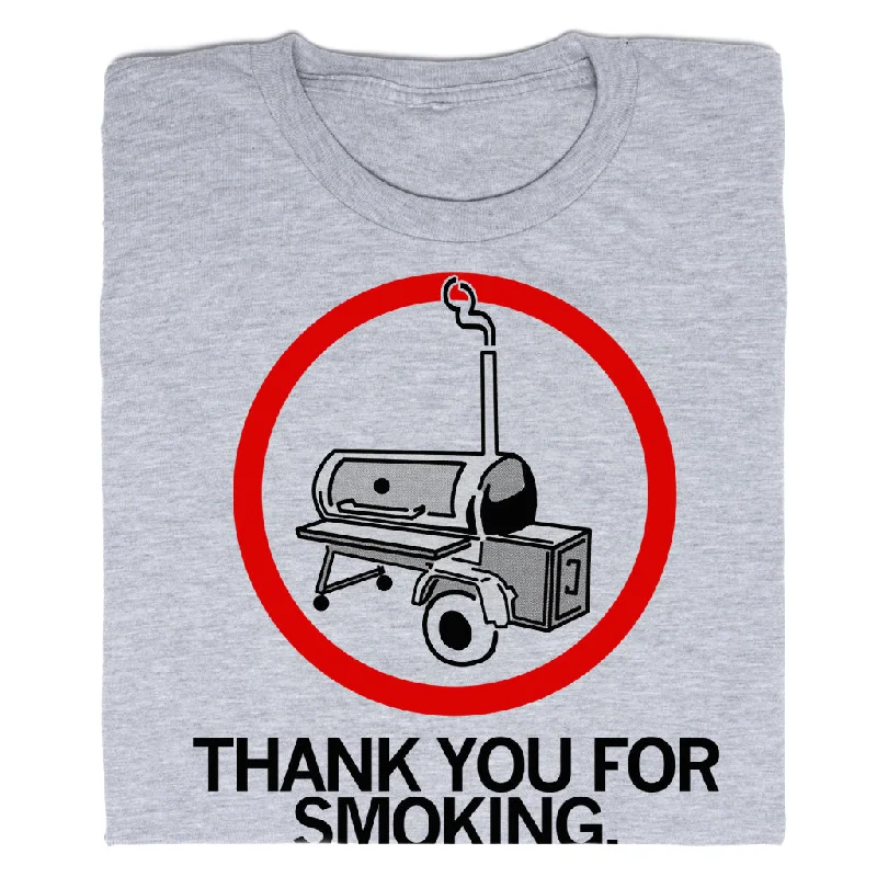 Stylish T-Shirt for Streetwear Looks-Thank You For Smoking