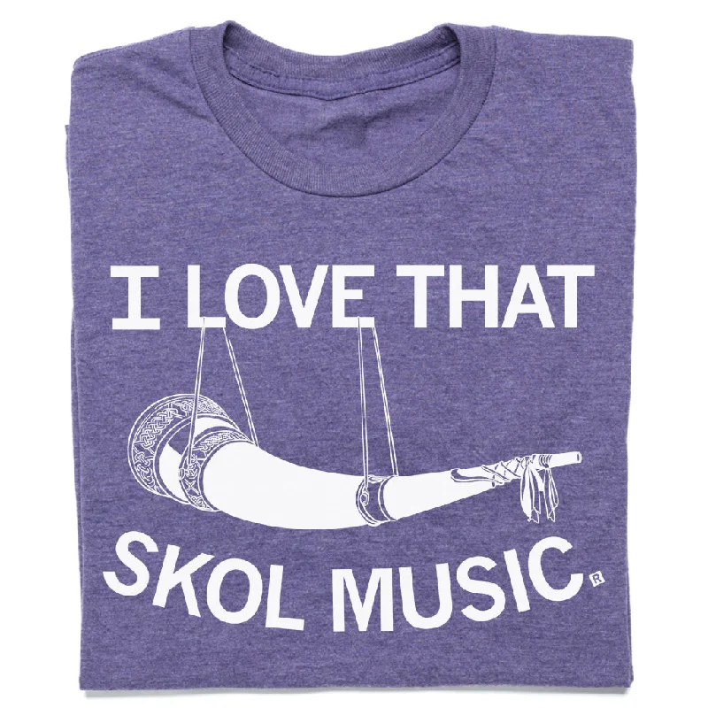 Casual Crew Neck T-Shirt for Everyday Use-Skol Music