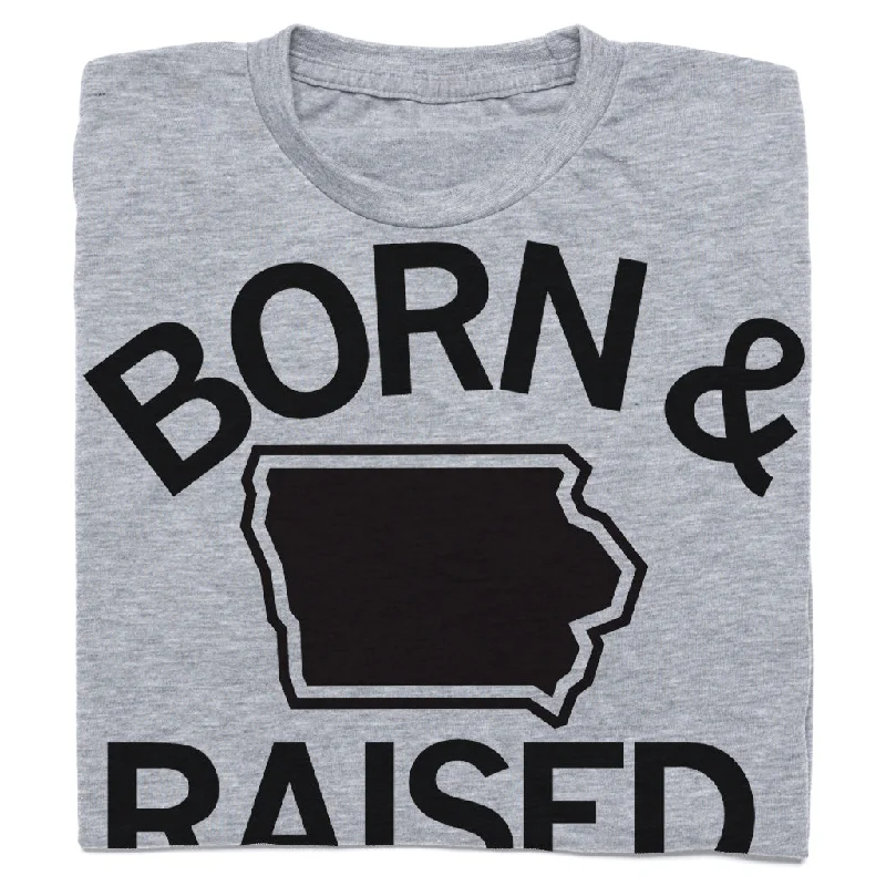 Relaxed Fit T-Shirt for Comfort-IA Born & Raised Grey