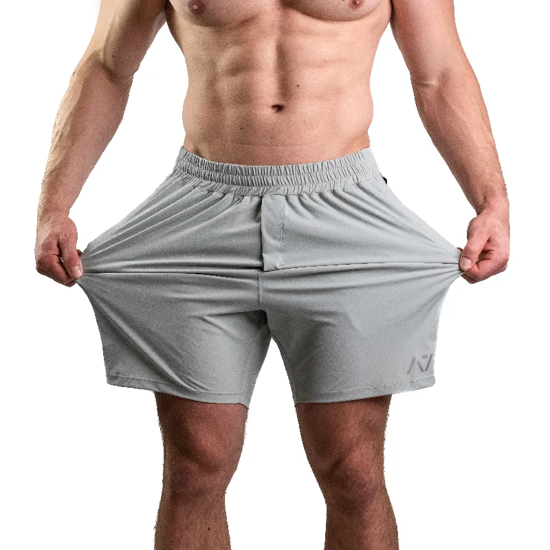 All-Purpose Shorts for Various Activities-360Go Shorts - Light Gray