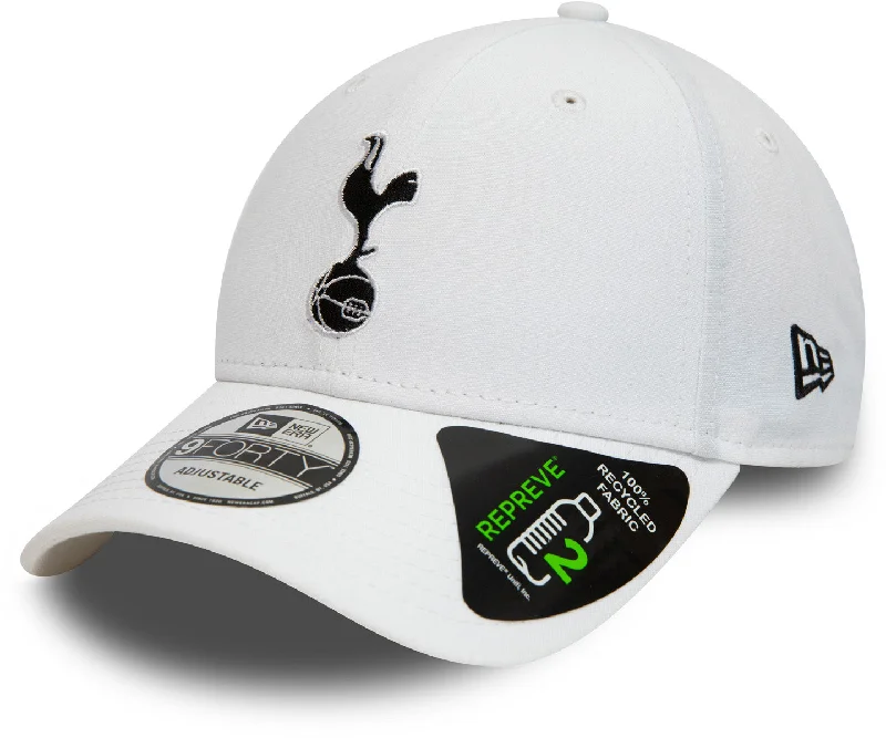 Modern Snapbacks for Casual Looks-Tottenham Hotspur New Era 9Forty Repreve White Team Cap