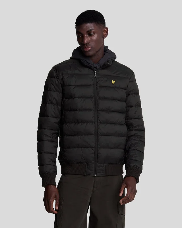 Best Jackets for Cold Weather-Funnel Neck Wadded Jacket