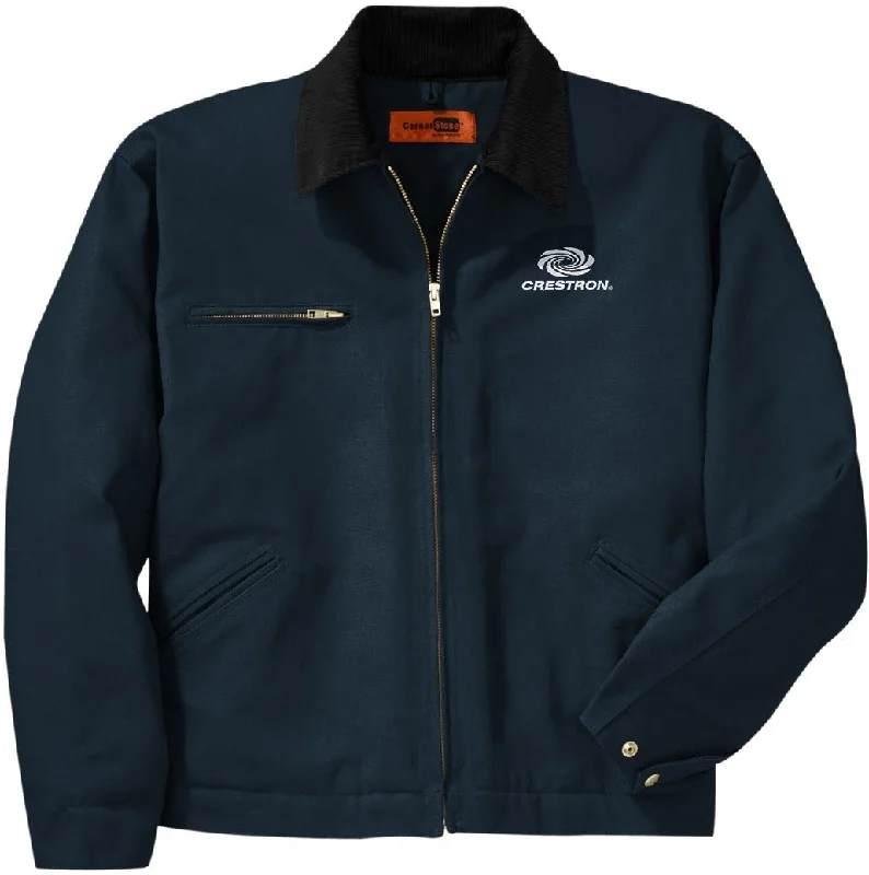 Reversible Jackets for Versatile Styling-CornerStone Tall Duck Cloth Work Jacket