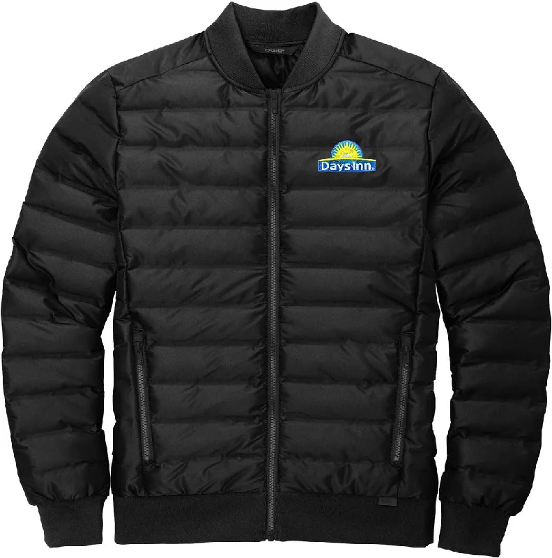 Warm Jackets for Snowboarding and Skiing-OGIO Street Puffy Full-Zip Jacket