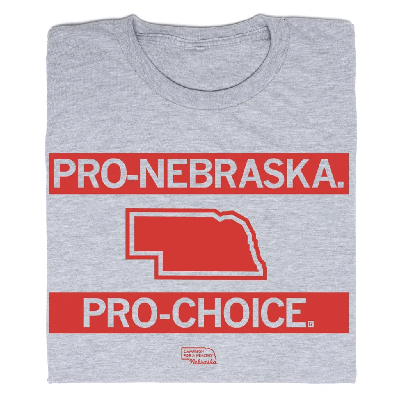 Vintage T-Shirt for Retro Style-Pro-Nebraska Pro-Choice