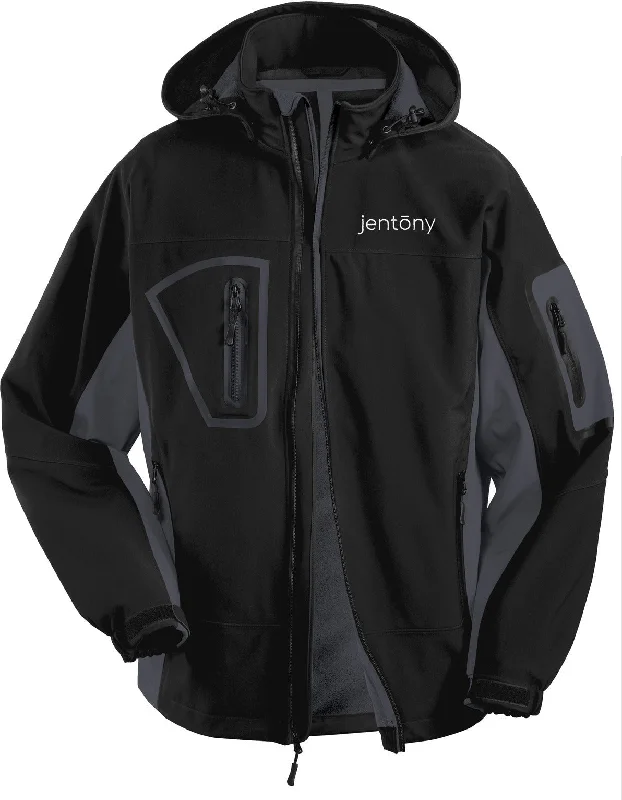 Soft Fleece Jackets for Cold Mornings-Port Authority Tall Waterproof Soft Shell Jacket