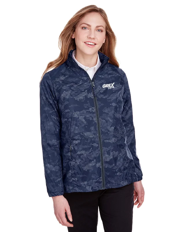 Rain Jackets for Wet Weather Protection-North End Ladies Rotate Reflective Jacket