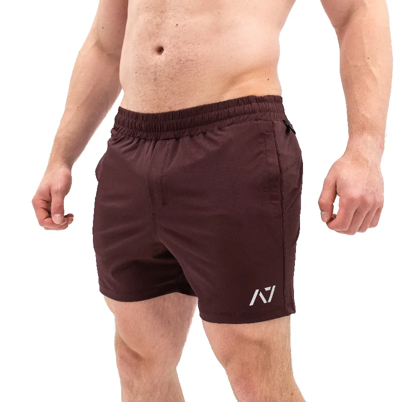 Casual Shorts for Everyday Wear-360Go KWD Shorts - Mahogany