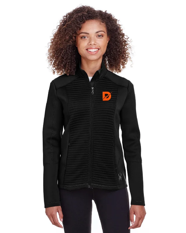 Athletic Fit Jackets for Performance and Style-Spyder Ladies Venom Full-Zip Jacket