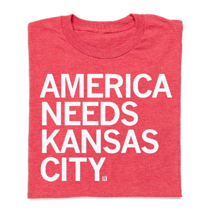 Basic T-Shirt for Easy Wardrobe Building-America Needs Kansas City