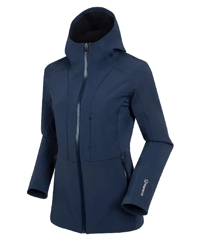 Casual Quilted Jackets for Comfort and Warmth-Women's Aliyyah Softshell Hybrid Wind Jacket