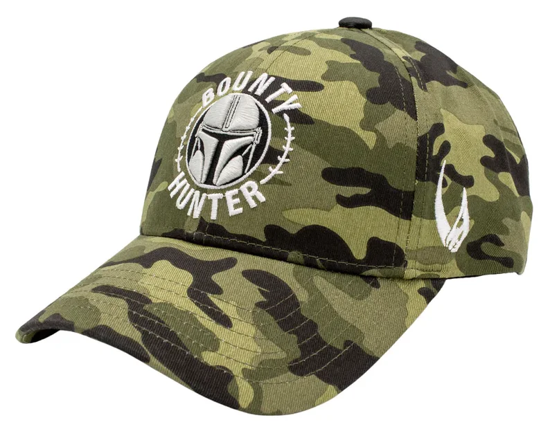 Leather Hats for Timeless Style-The Mandalorian Star Wars Bounty Hunter Camo Cap